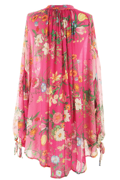Floral Print Tunic Dress