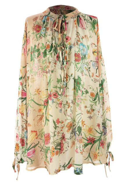 Floral Print Tunic Dress