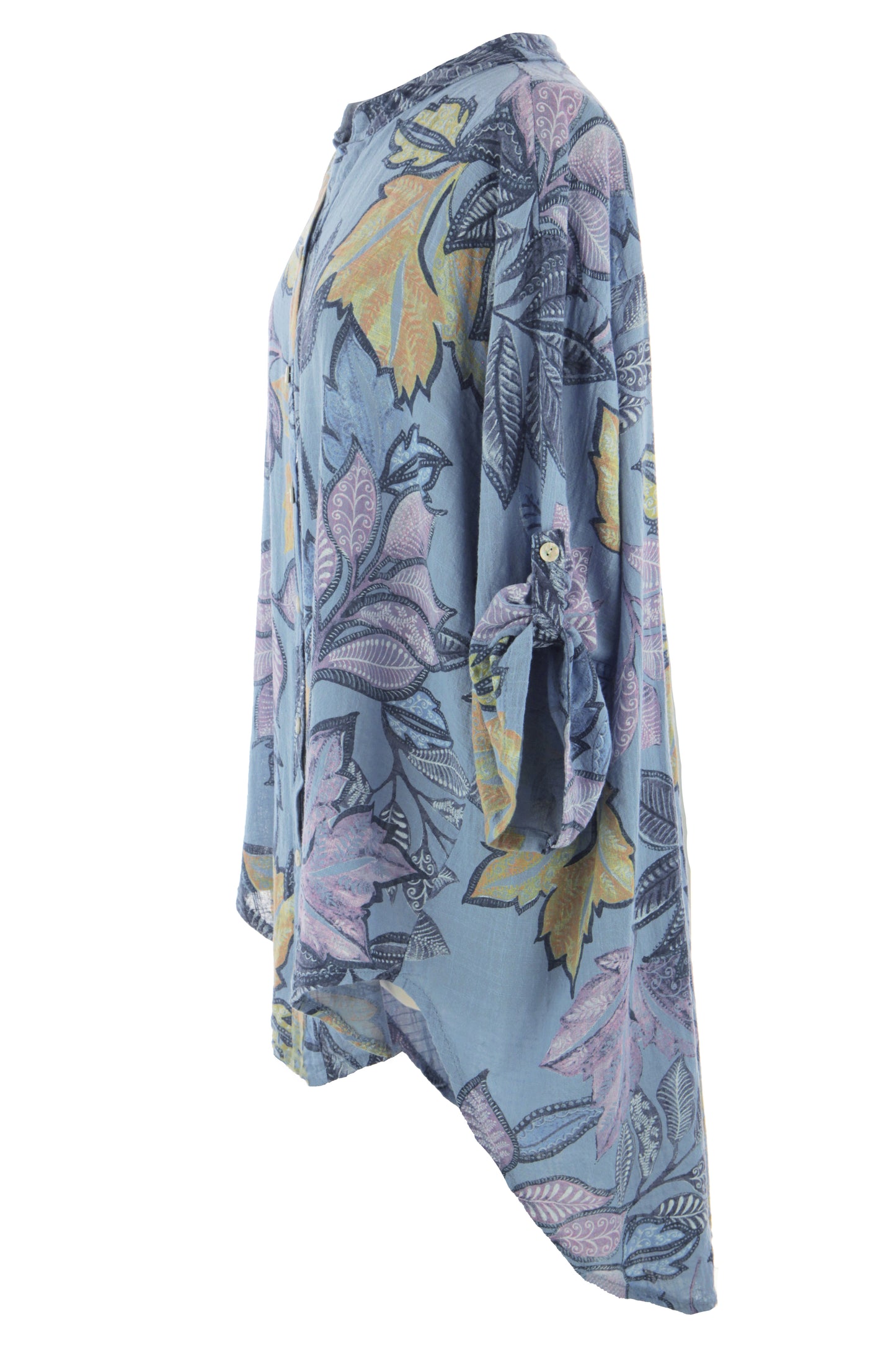Floral Print Cotton Shirt