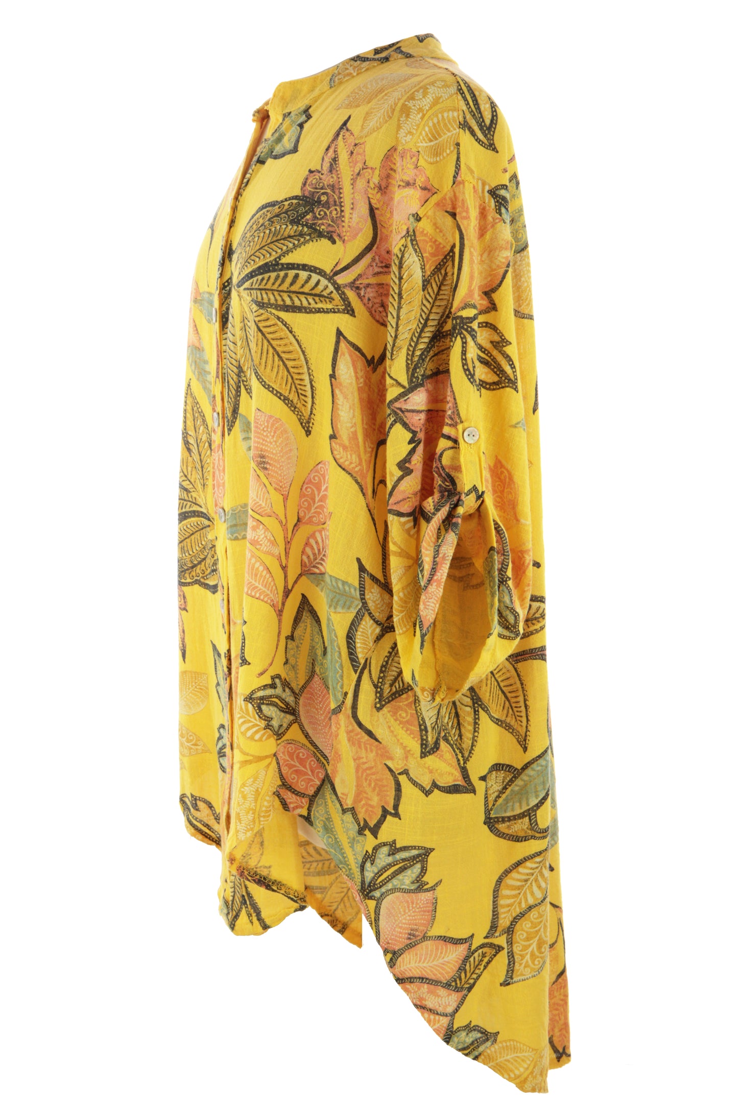 Floral Print Cotton Shirt