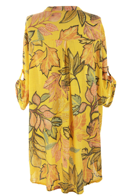 Floral Print Cotton Shirt