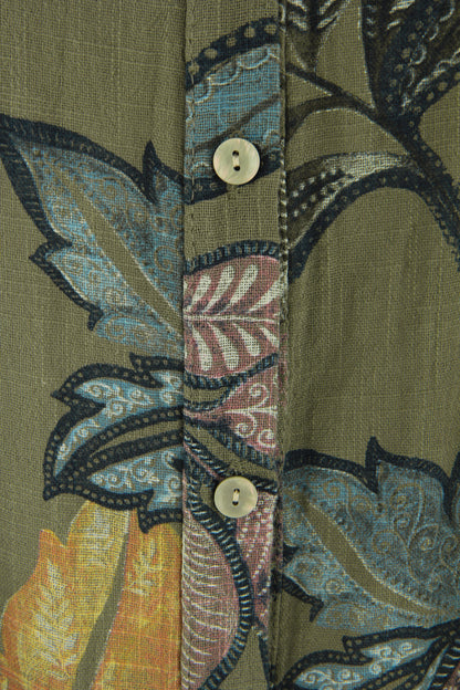Floral Print Cotton Shirt