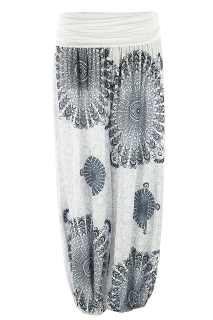 Mandala Print Harem Trouser
