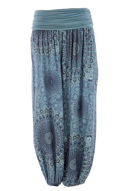 Mandala Print Harem Trouser