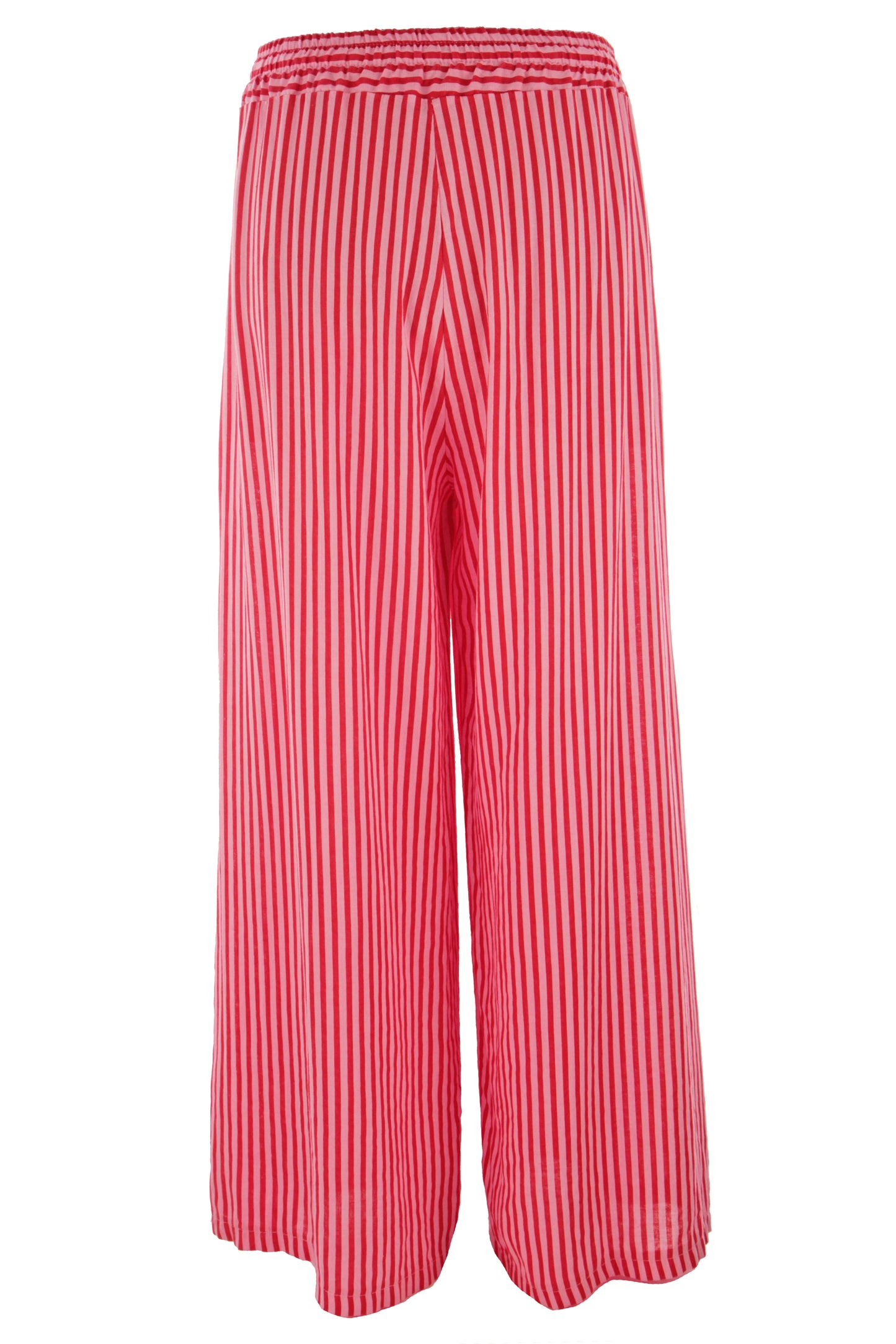Stripe Wide Leg Linen Trouser