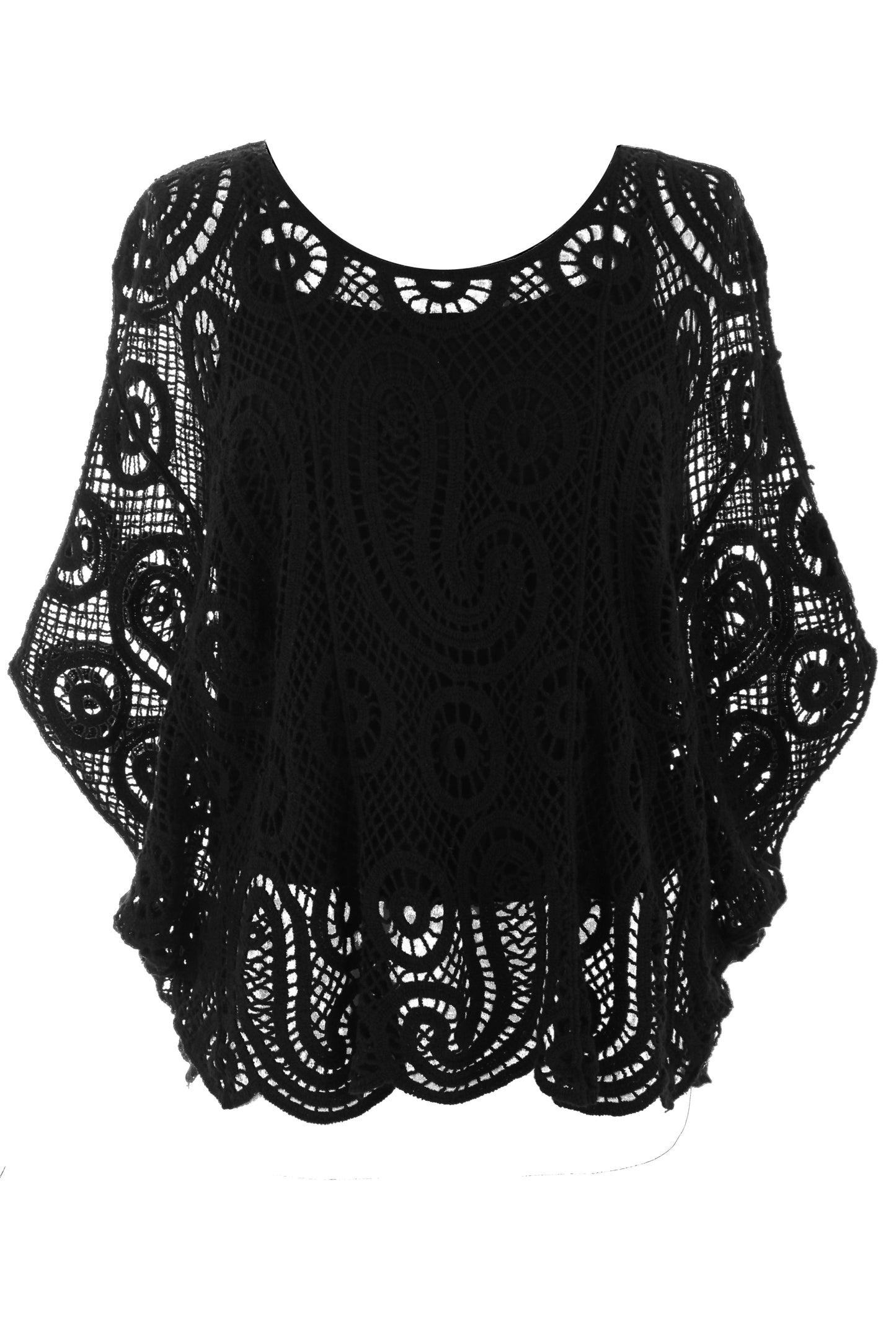 Paisley Crochet Top with Vest