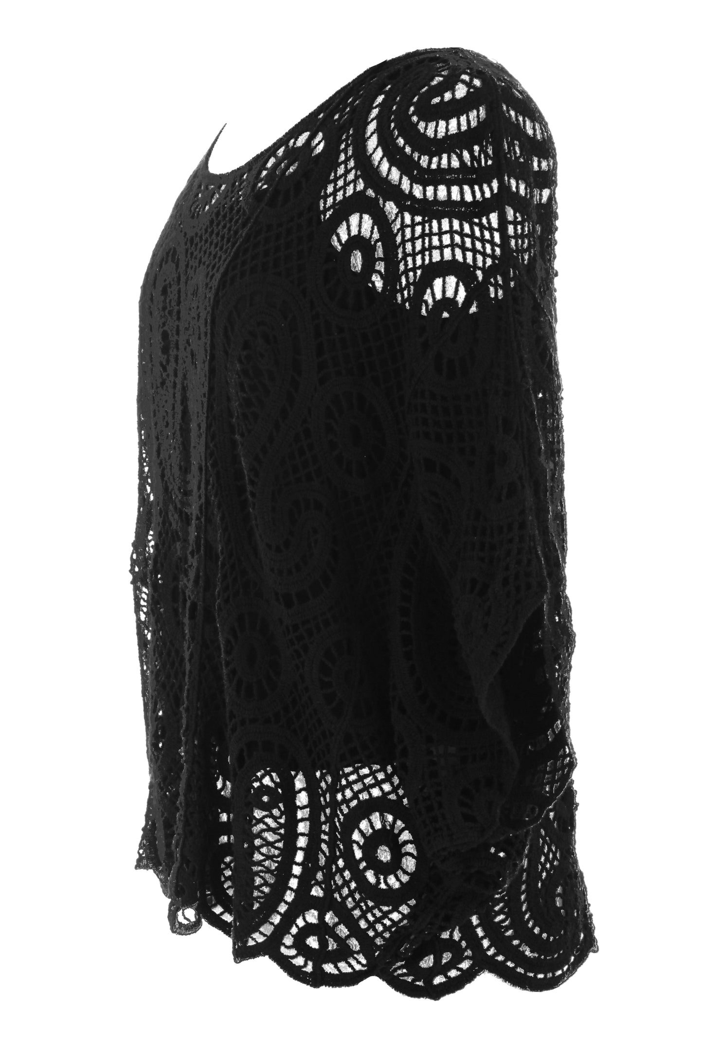 Paisley Crochet Top with Vest