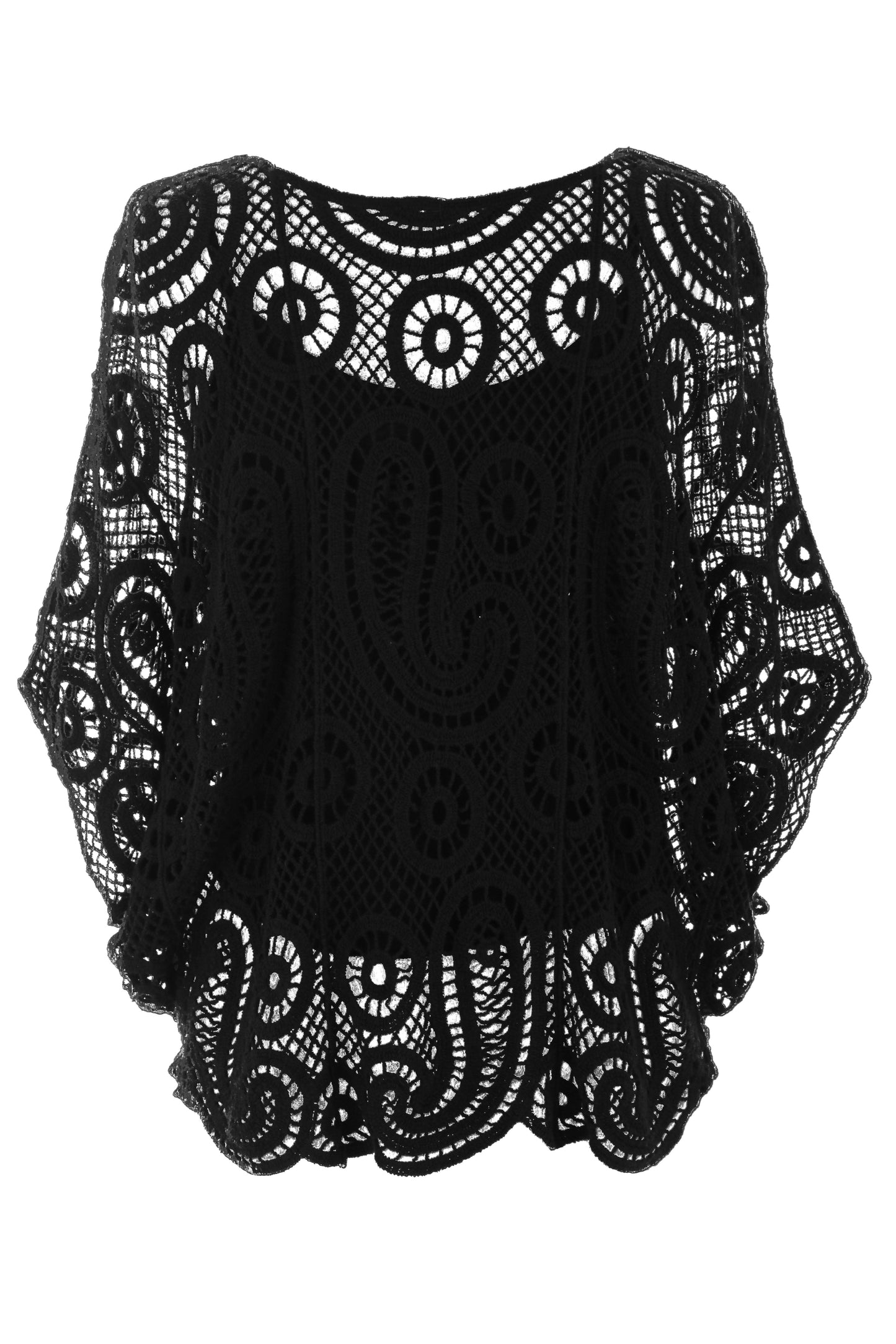 Paisley Crochet Top with Vest