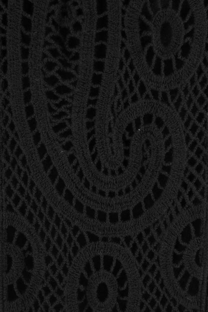 Paisley Crochet Top with Vest