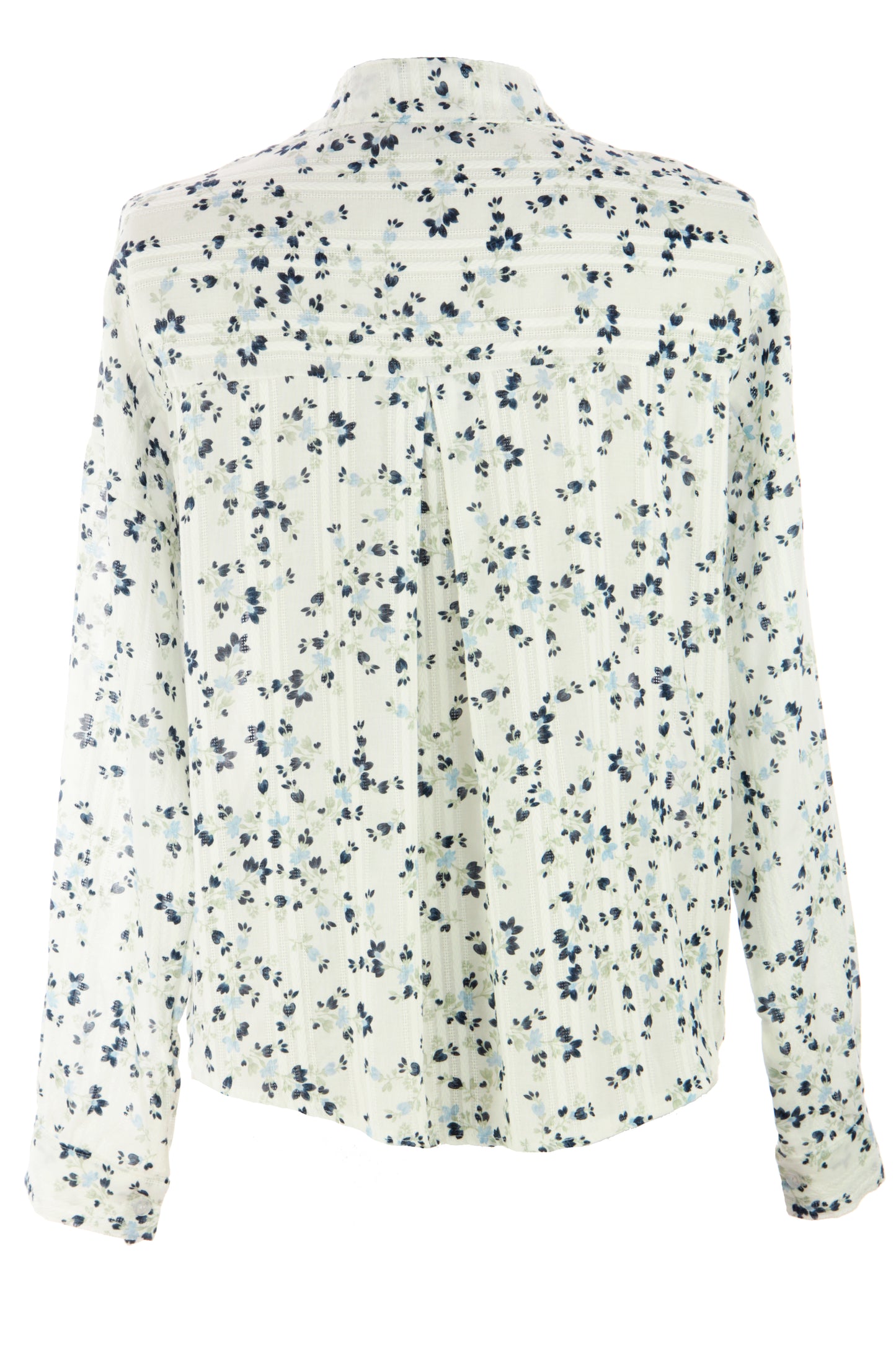 Ditsy Floral Print Cotton Shirt