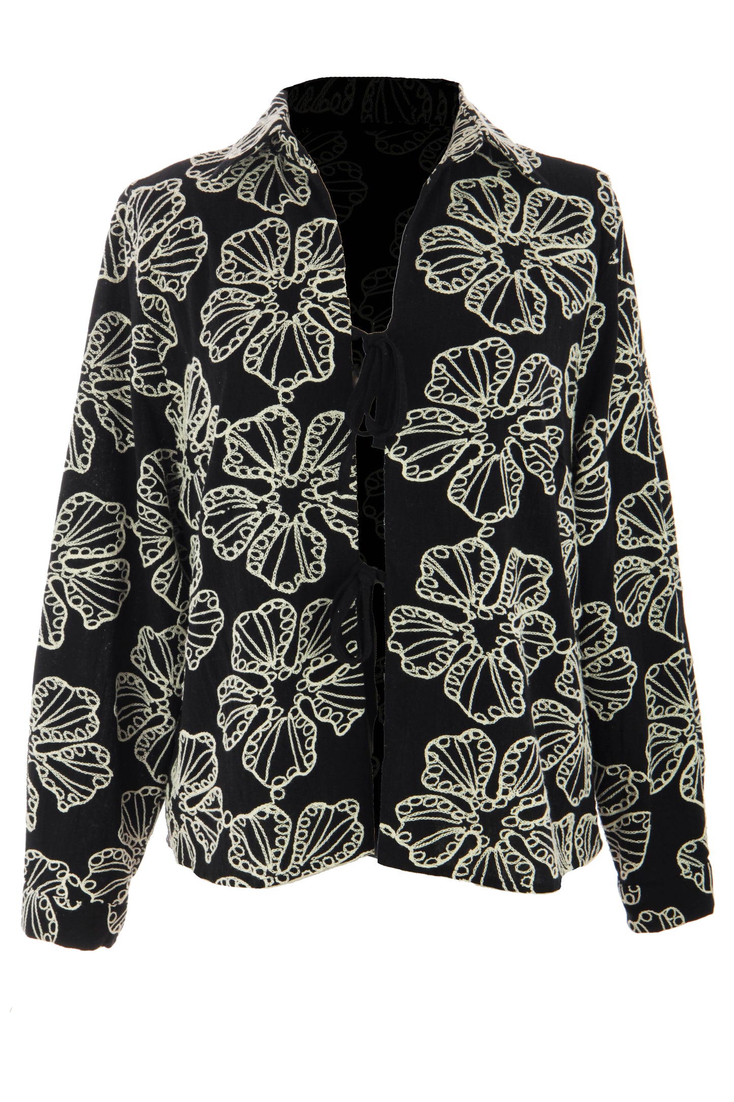 Floral Embroidery Jacket