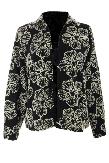 Floral Embroidery Jacket