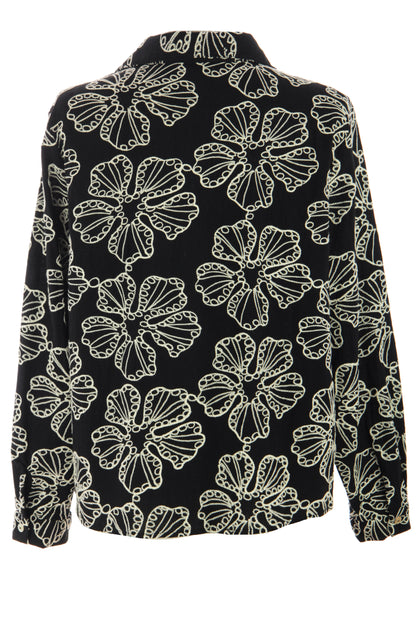 Floral Embroidery Jacket