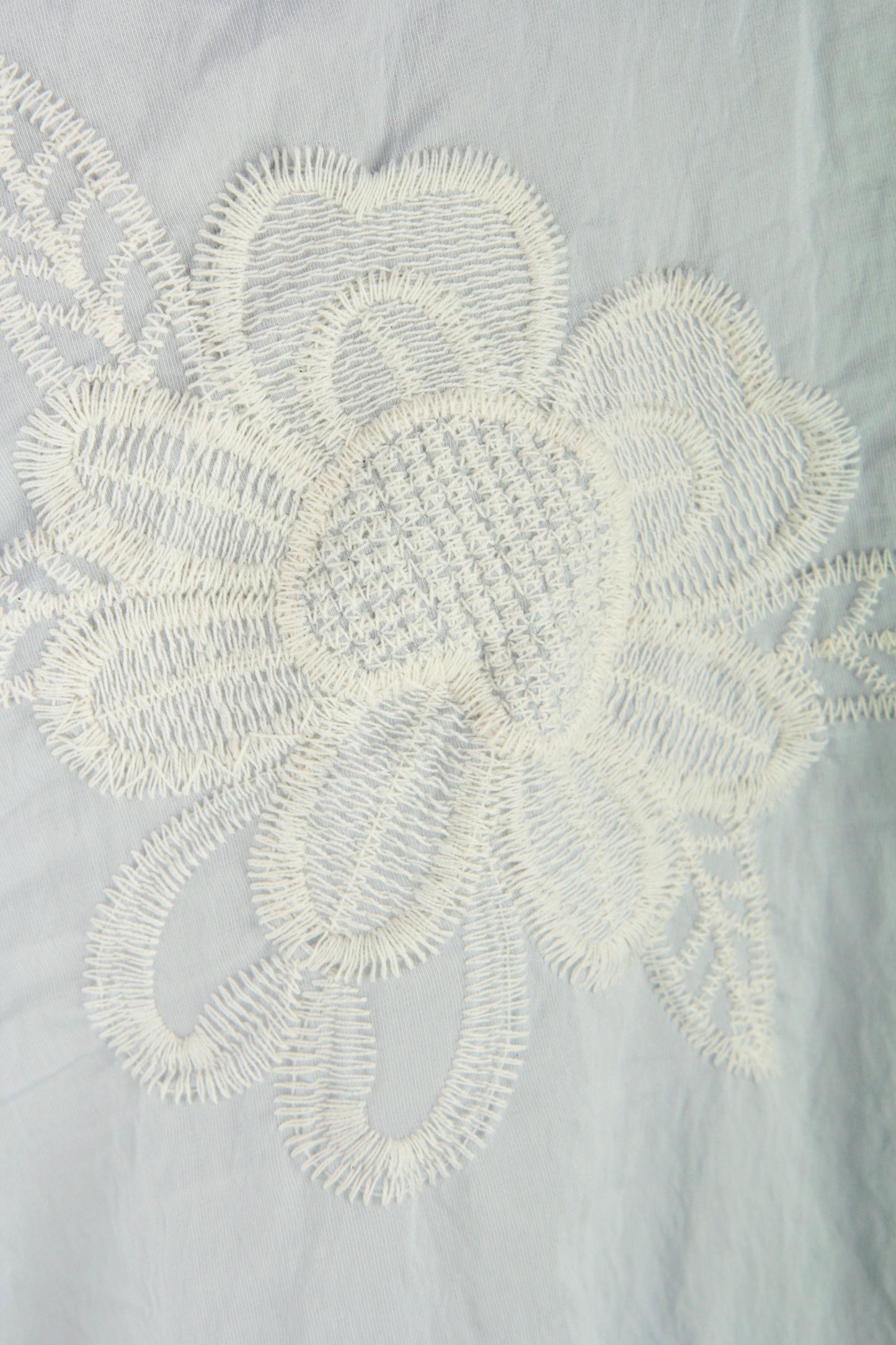 Floral Embroidery Shirt