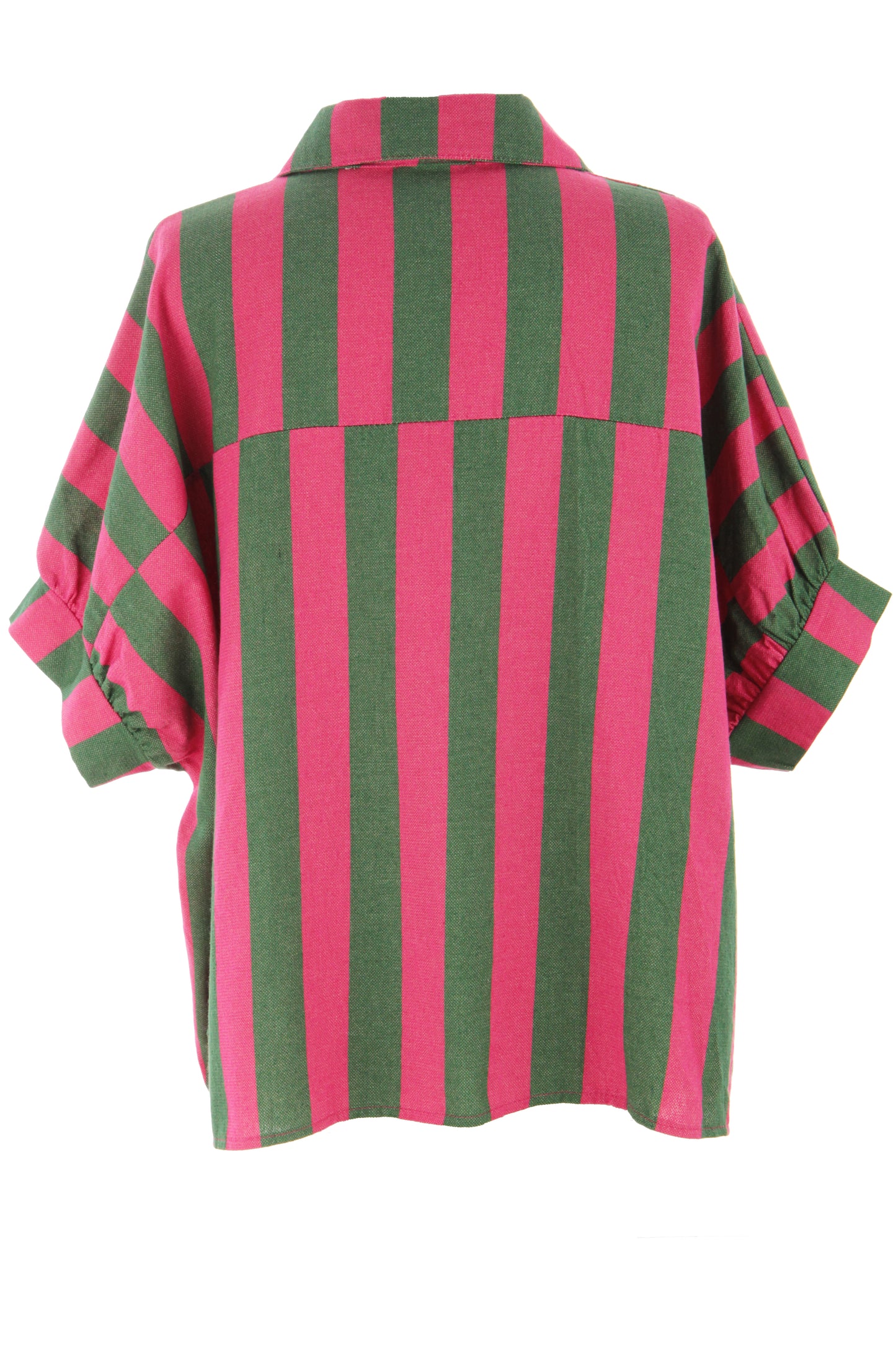 Woven Stripe Cotton Shirt