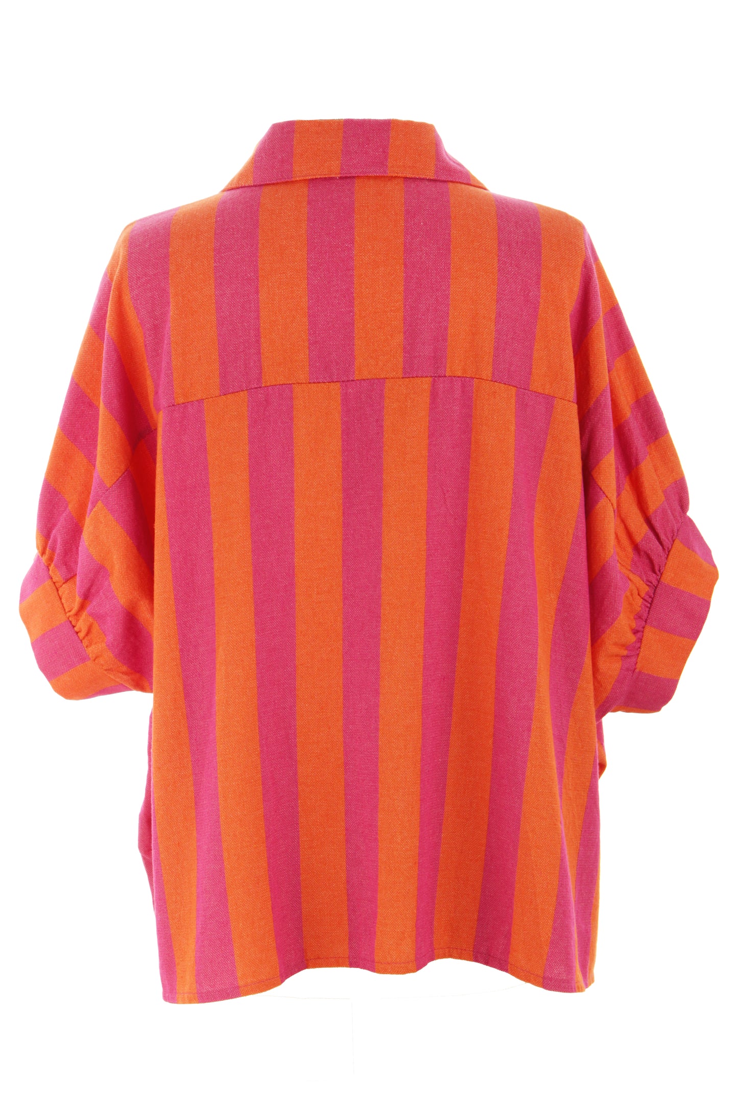 Woven Stripe Cotton Shirt