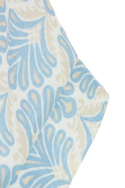 Block Print Collar Midi