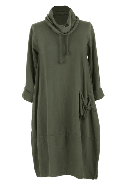 Cowl Neck Dress