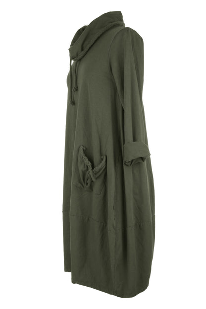 Cowl Neck Dress