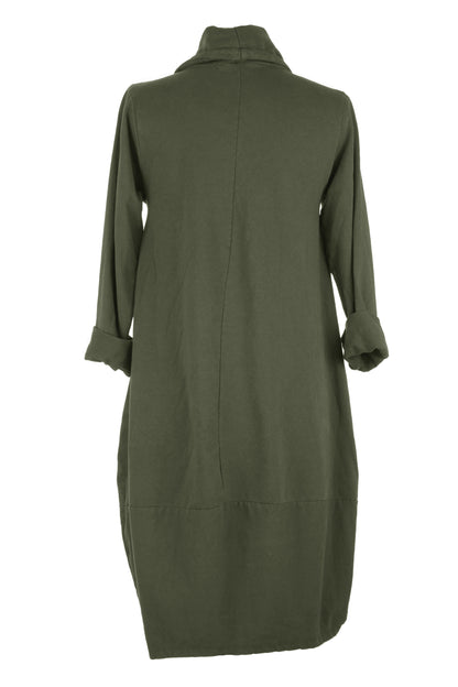 Cowl Neck Dress