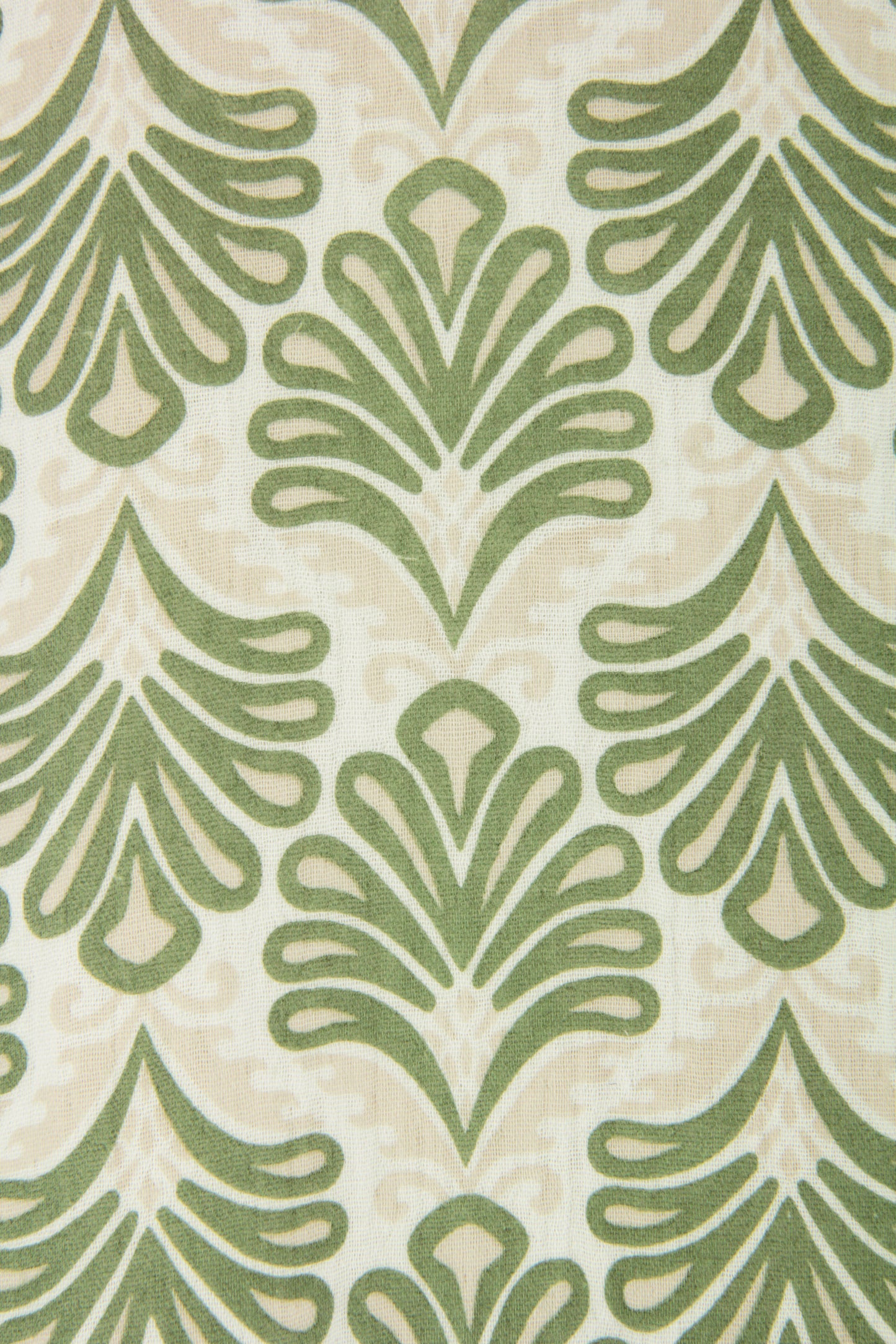 Block Print Collar Midi