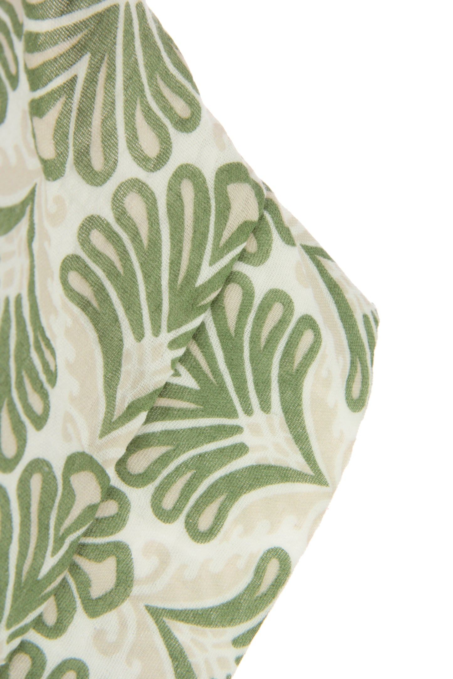 Block Print Collar Midi