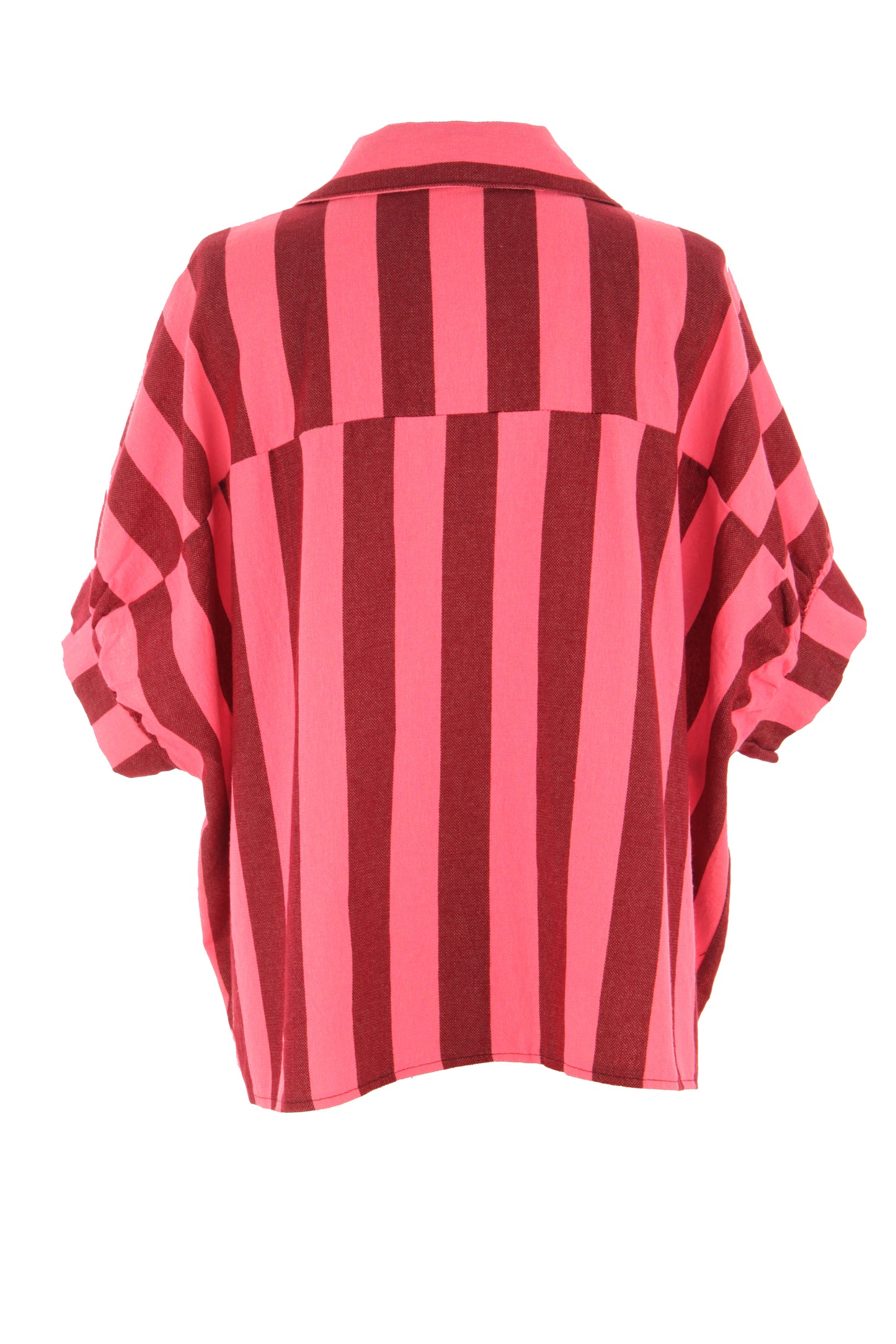 Woven Stripe Cotton Shirt