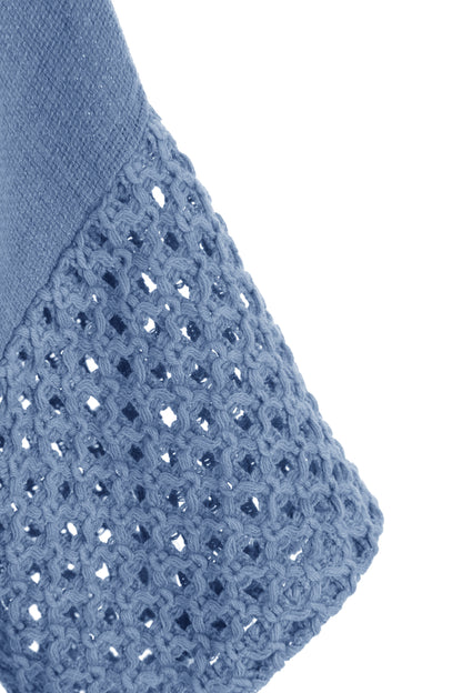 2 Pocket Crochet Detail Teabag Top