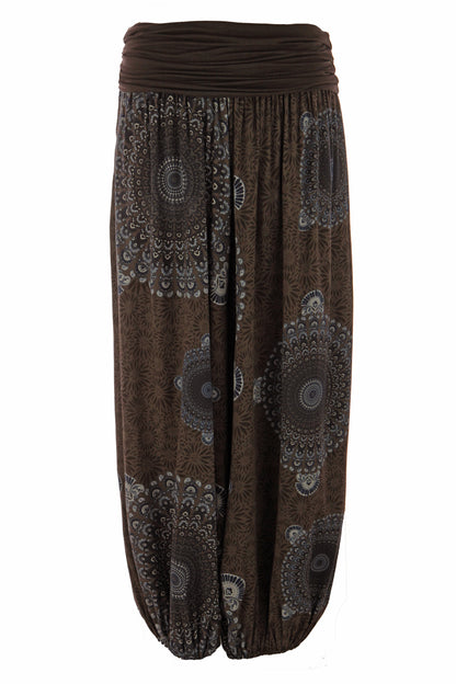 Mandala Print Harem Trouser
