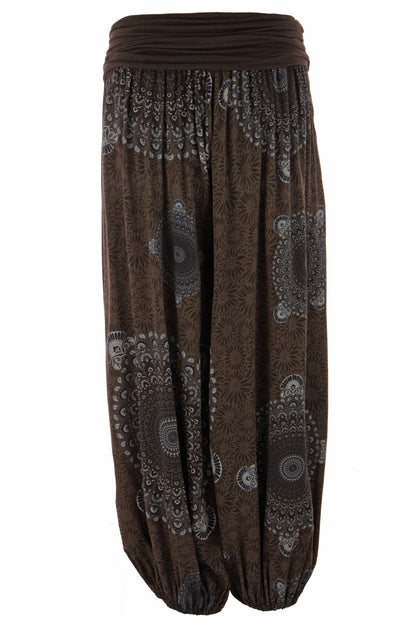 Mandala Print Harem Trouser