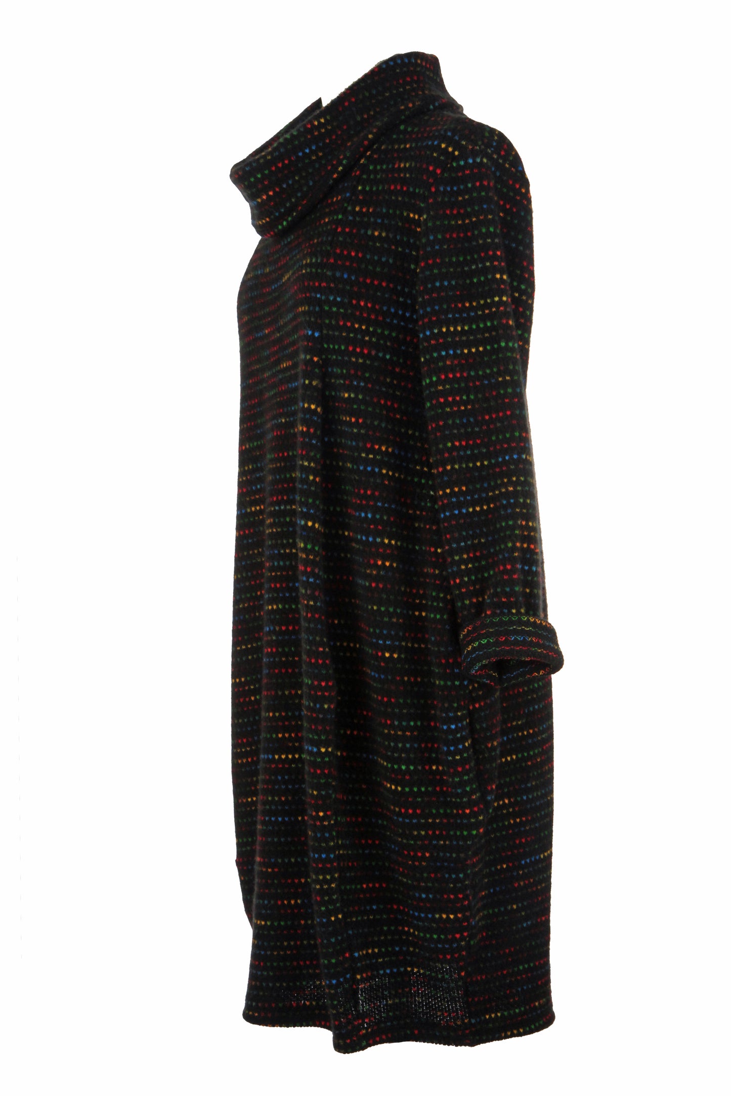Cowl Neck Fleck Dress