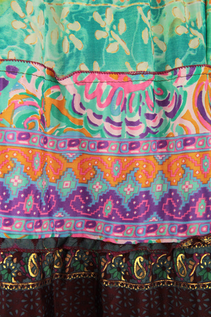 Bohemian Silk Skirt