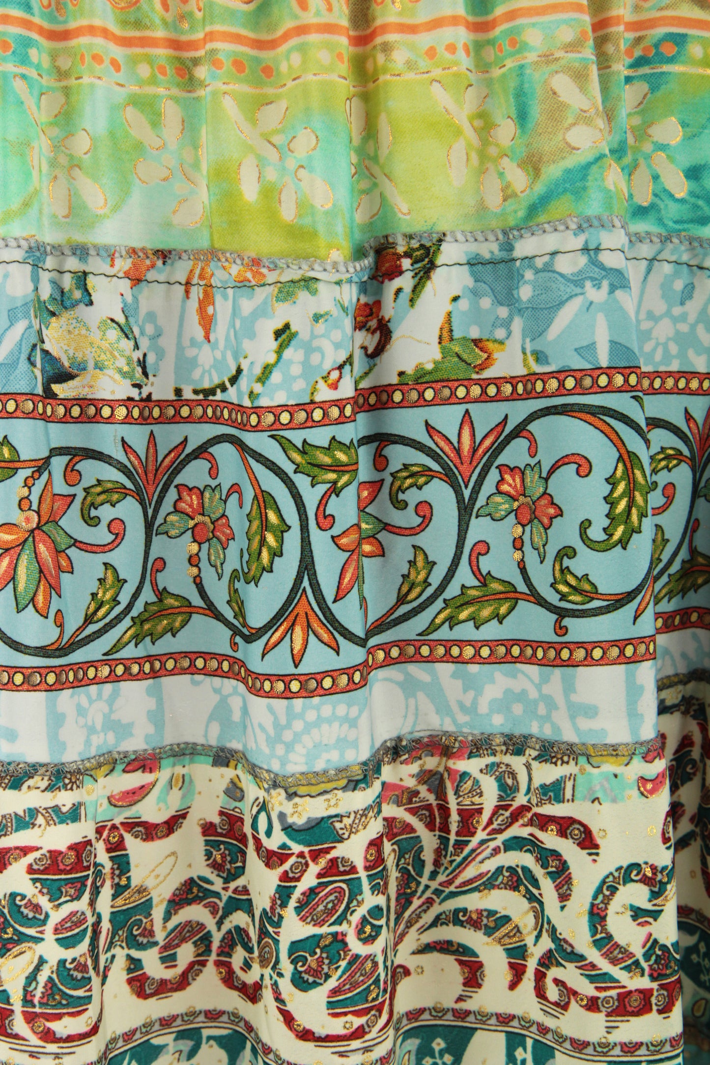 Bohemian Silk Skirt