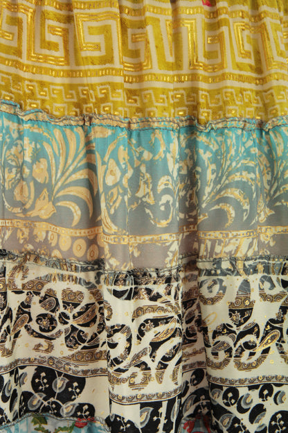 Bohemian Silk Skirt