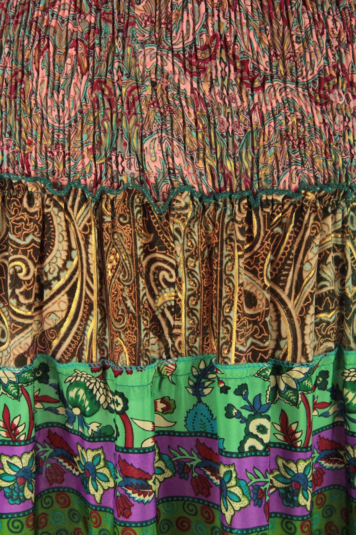 Bohemian Silk Skirt