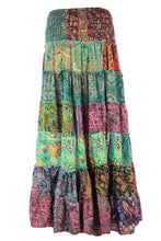 Load image into Gallery viewer, Patchwork Maxi Skirt
