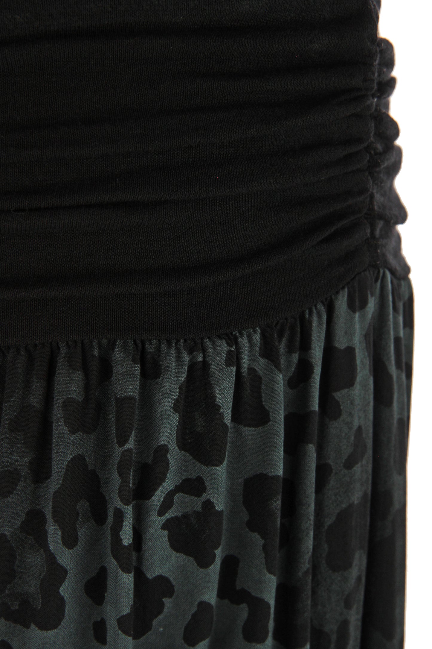 Abstract Leopard Print Harem Trouser