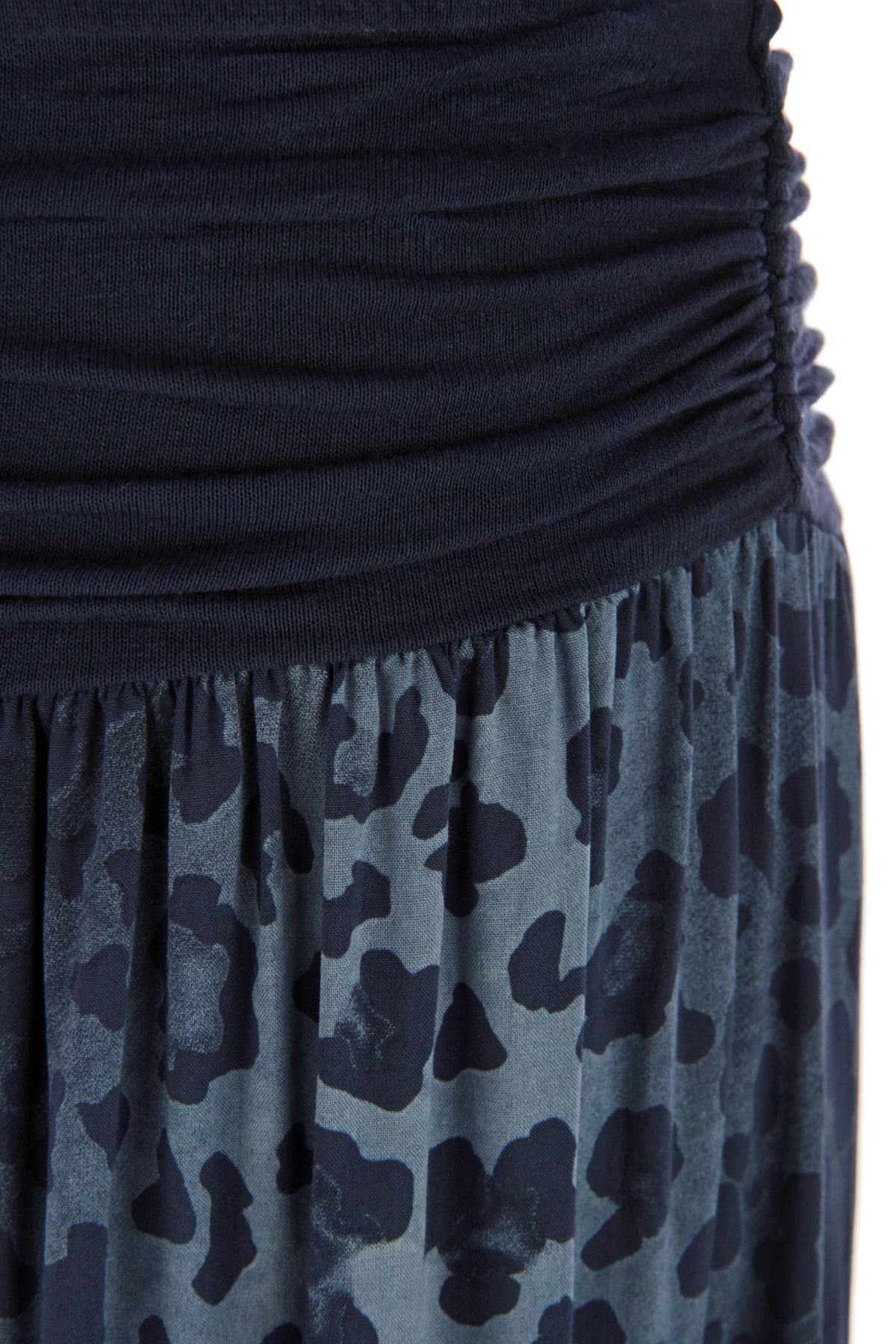 Abstract Leopard Print Harem Trouser