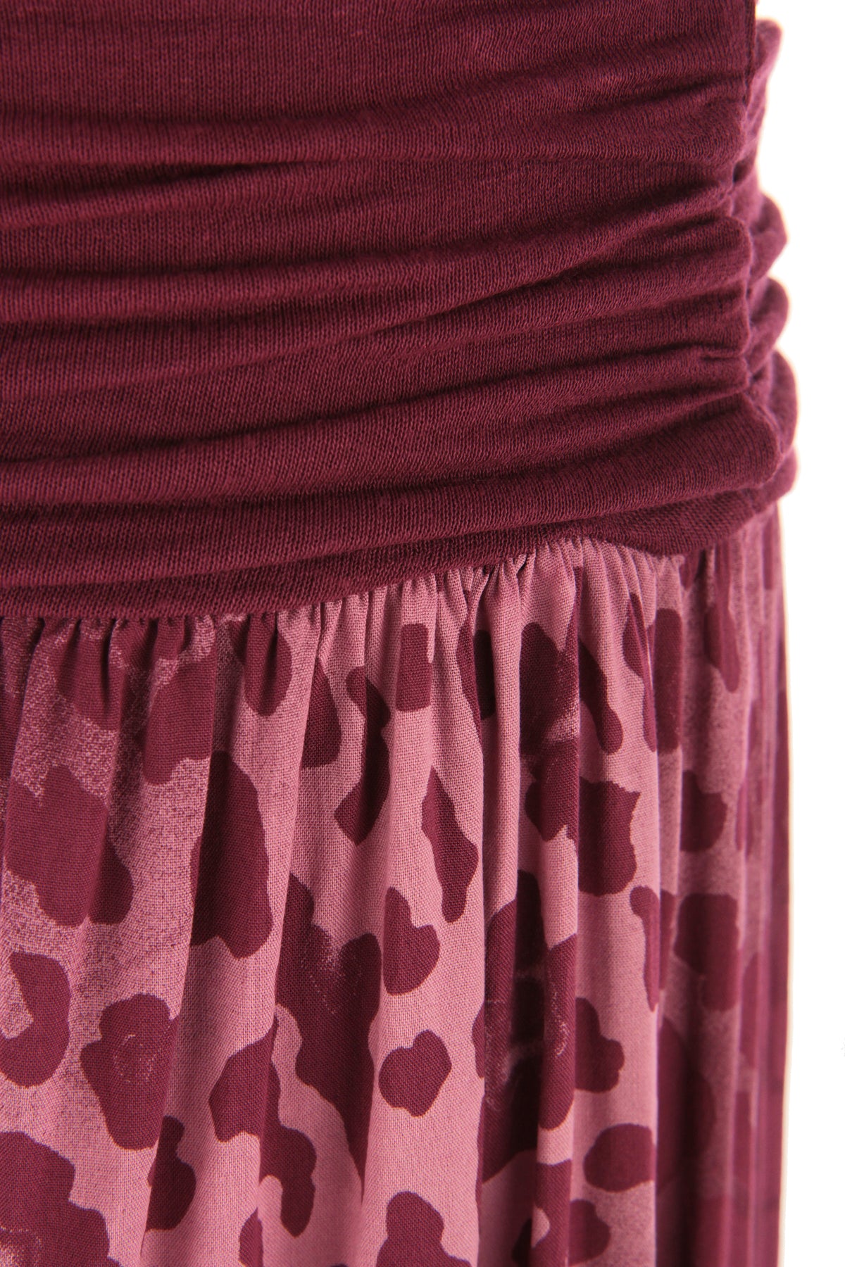 Abstract Leopard Print Harem Trouser