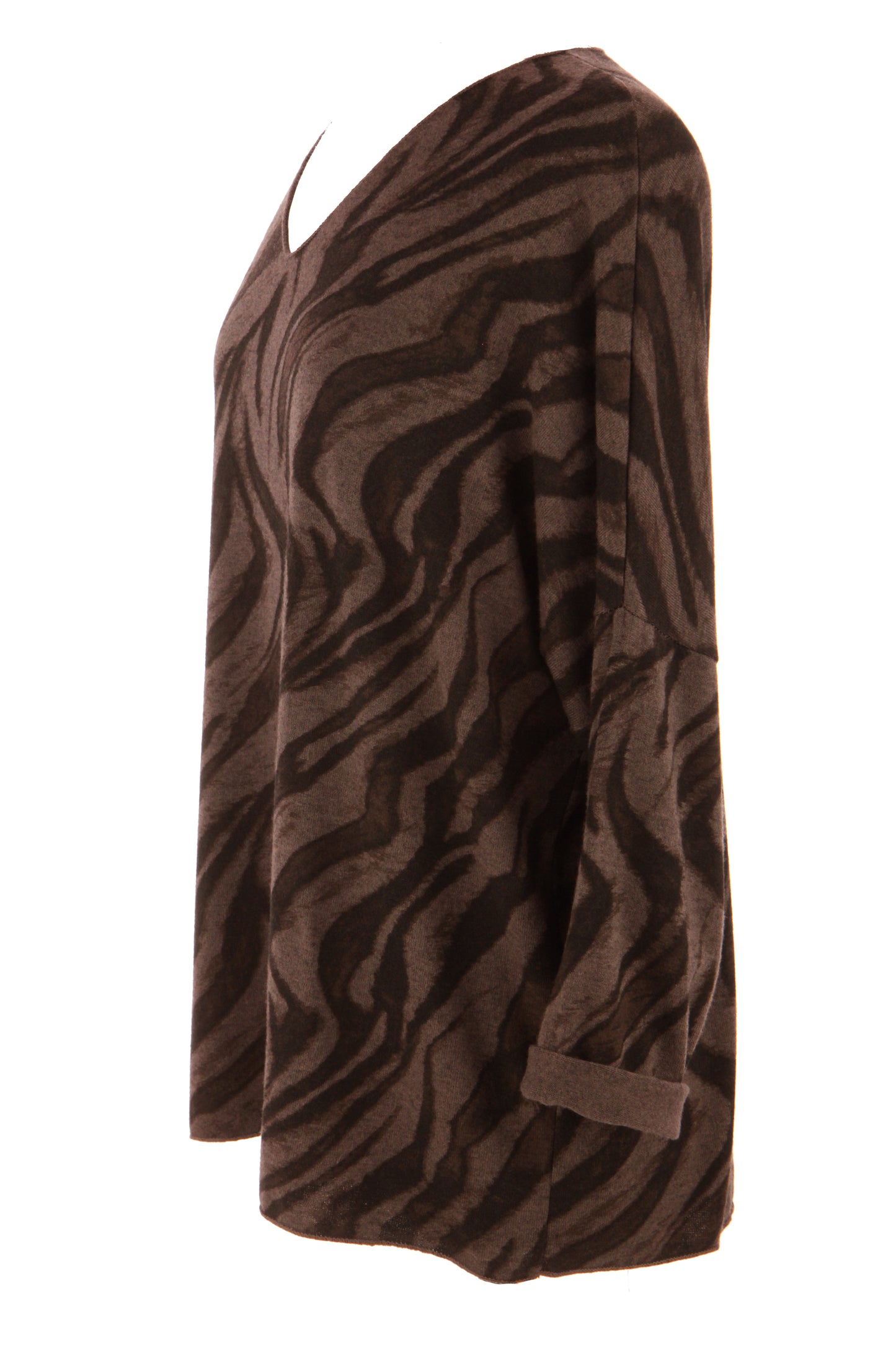 Zebra Print Lightweight Jumper