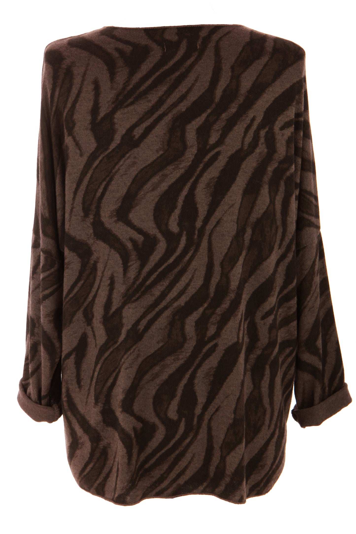 Zebra Print Lightweight Jumper