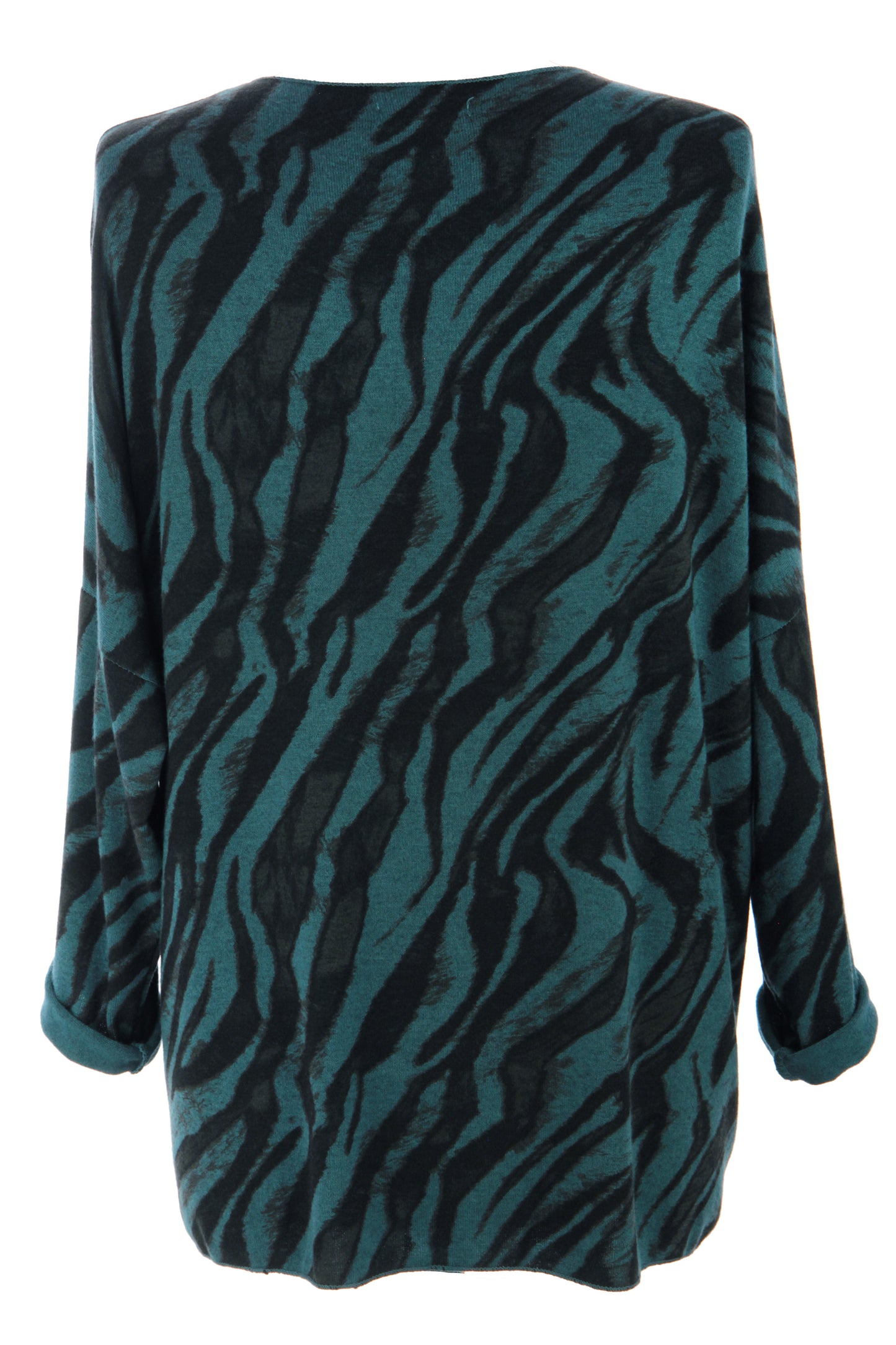 Zebra Print Lightweight Jumper