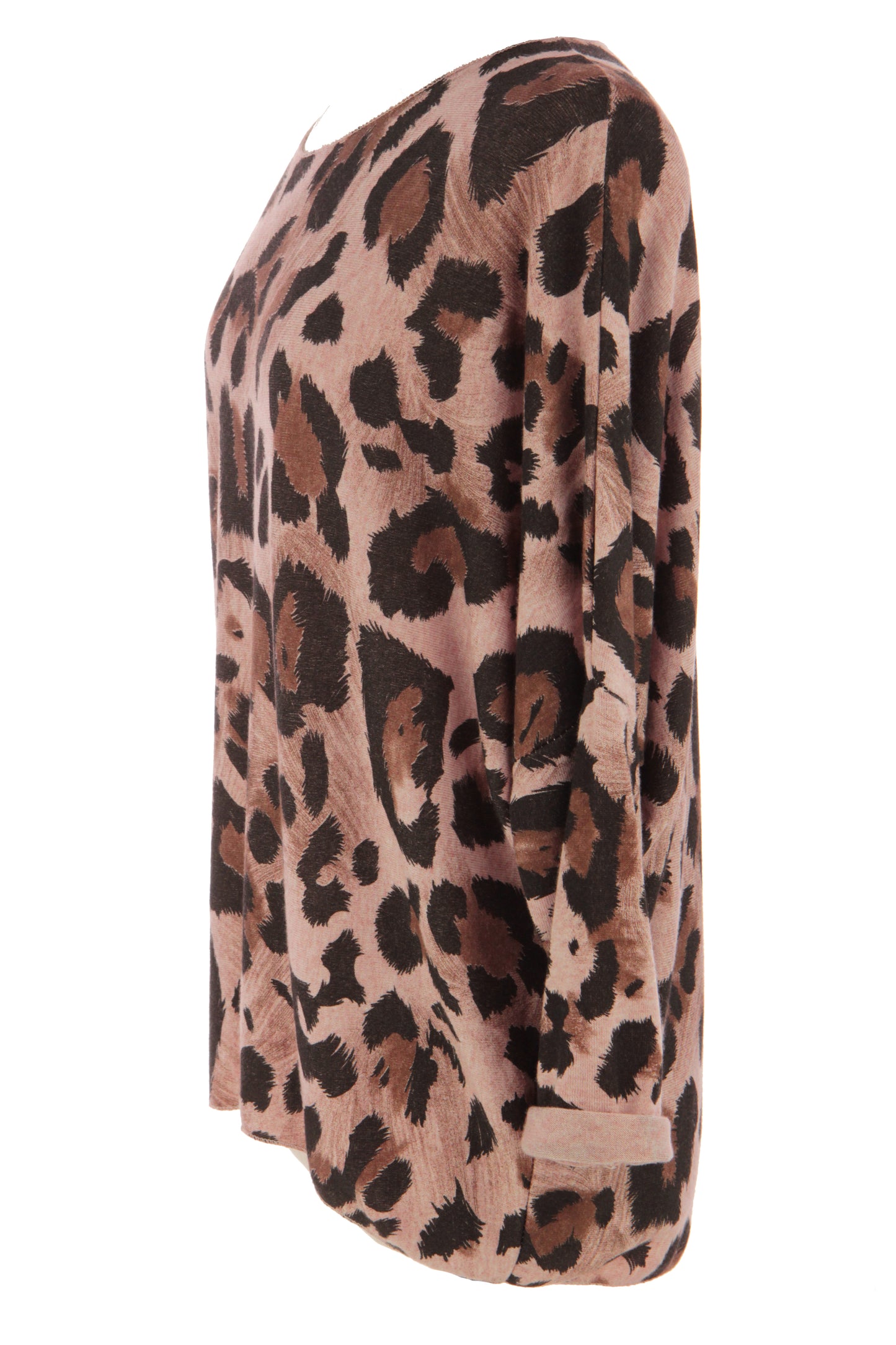 Leopard Print Lightweight Jumper