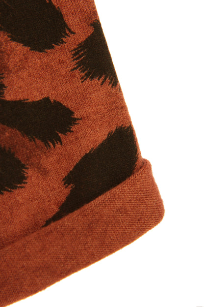 Leopard Print Lightweight Jumper