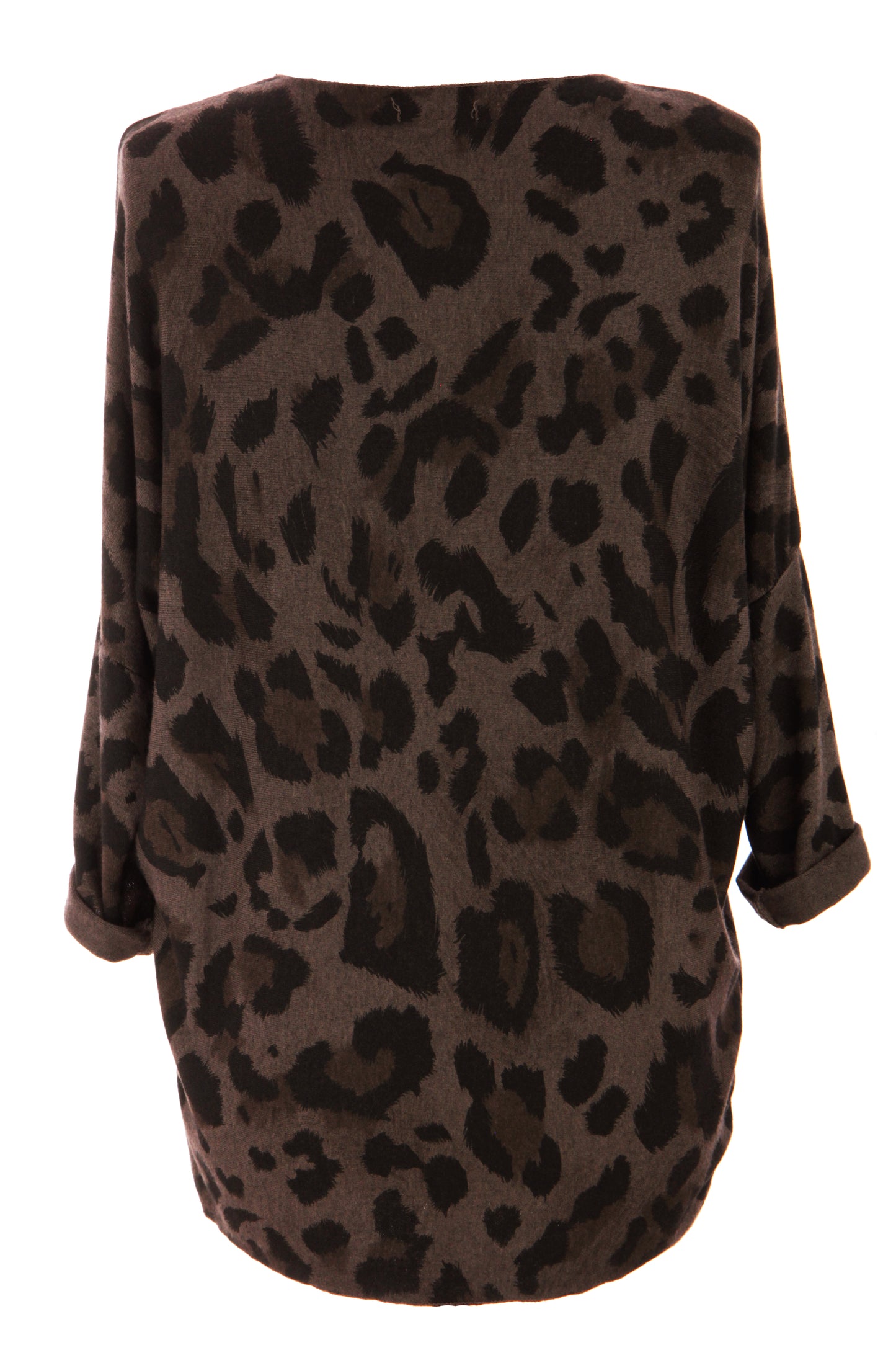 Leopard Print Lightweight Jumper