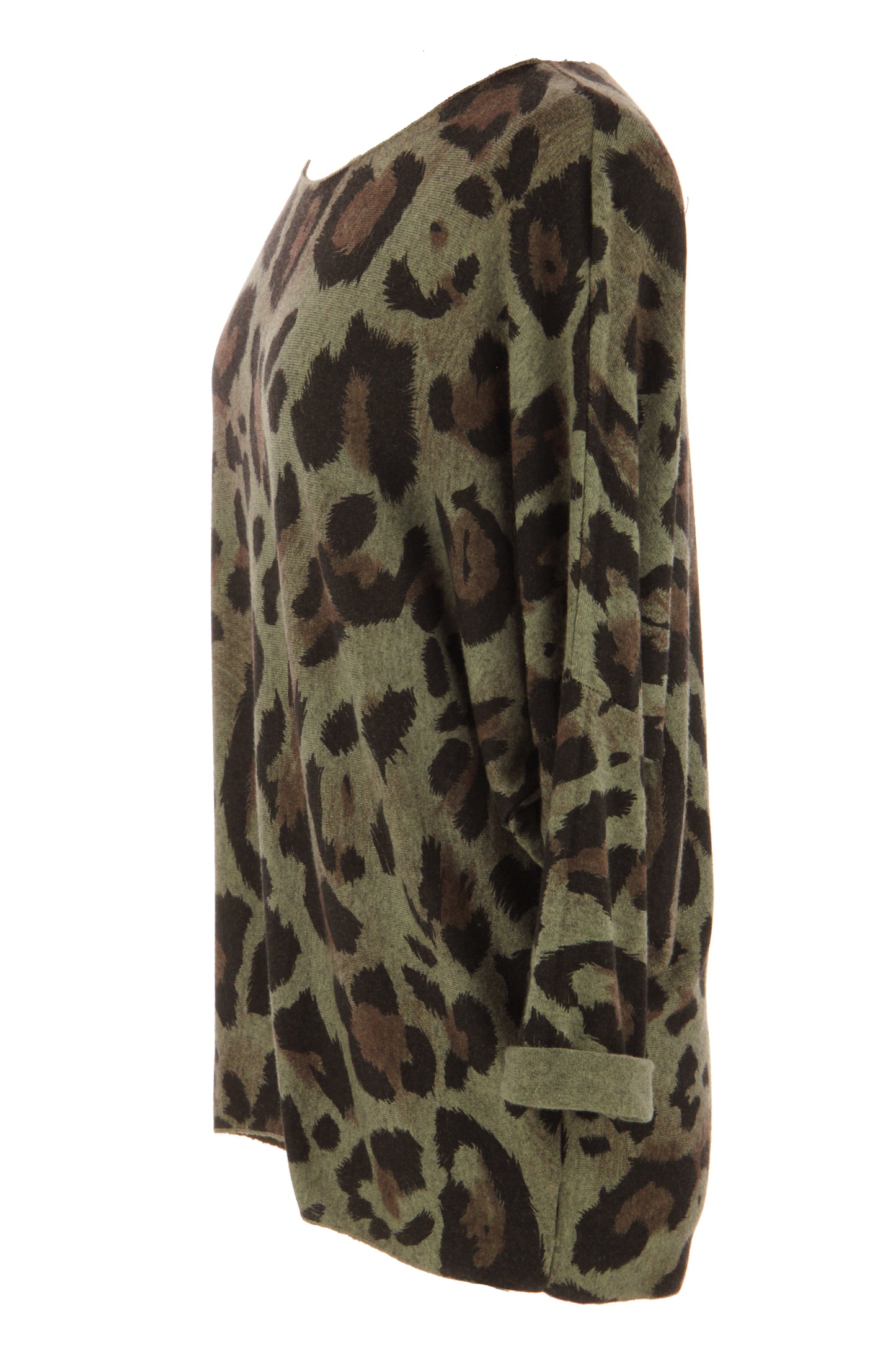 Leopard Print Lightweight Jumper