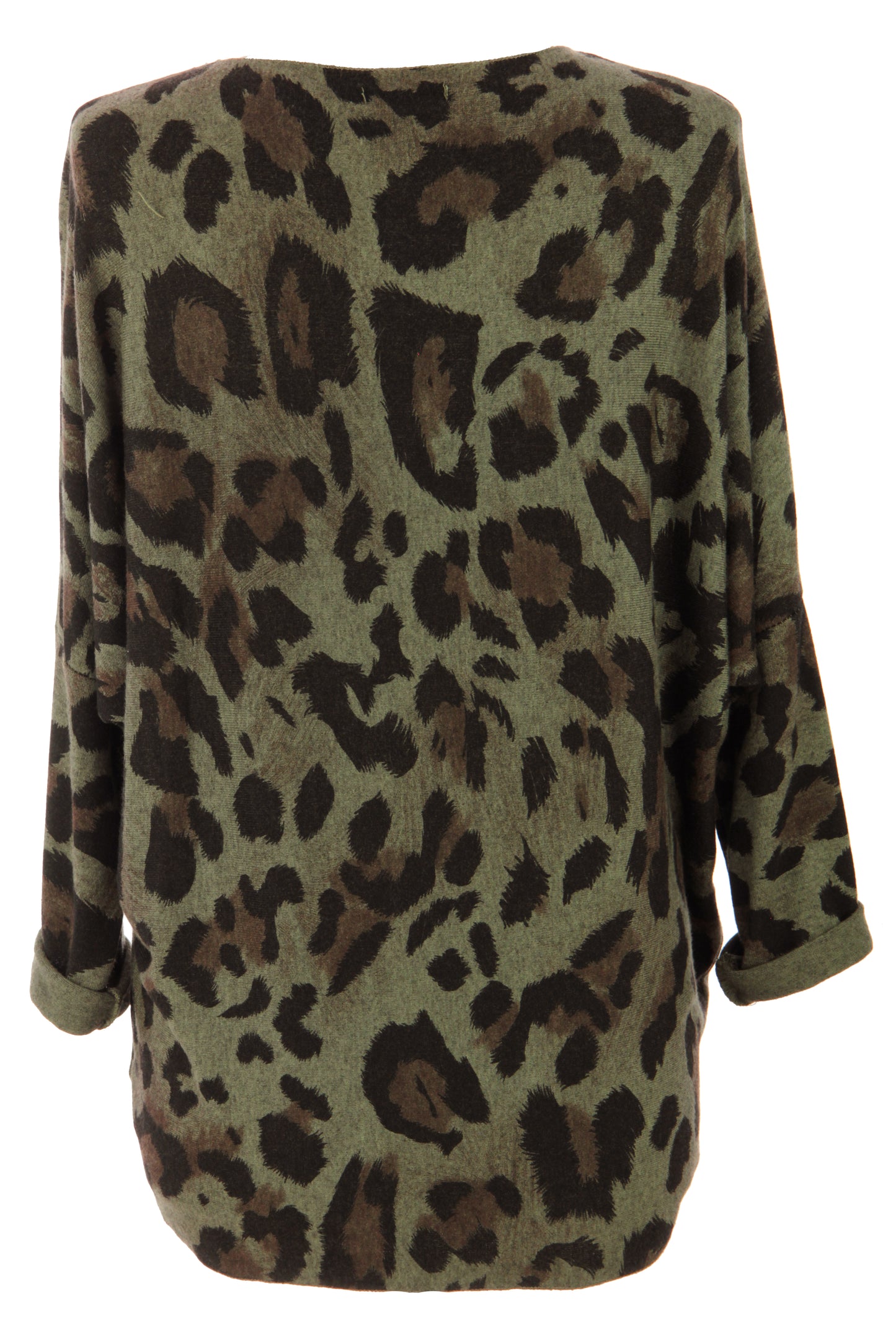 Leopard Print Lightweight Jumper