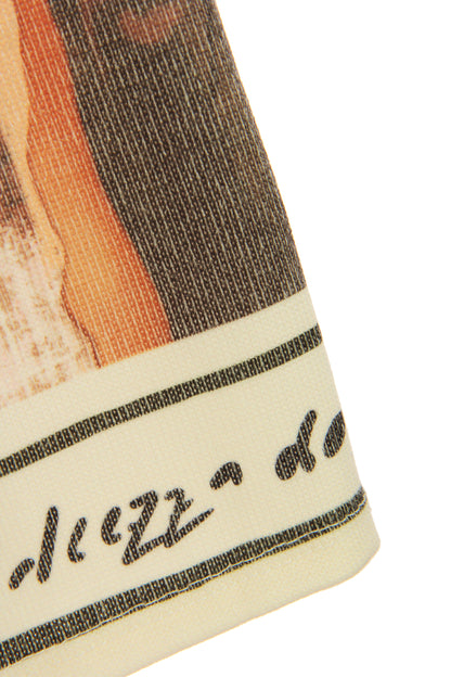 Watercolour Landscape Print Knit Jumper