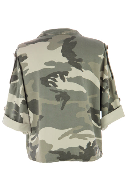 Camo Military Jacket