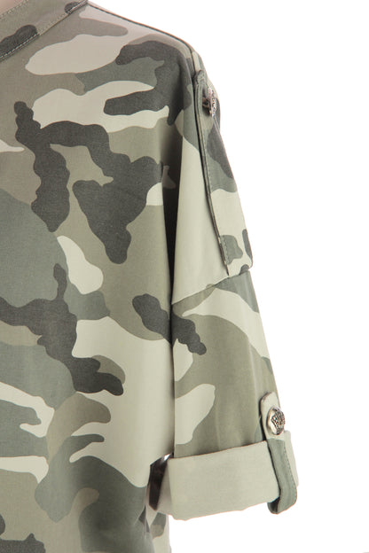 Camo Military Jacket